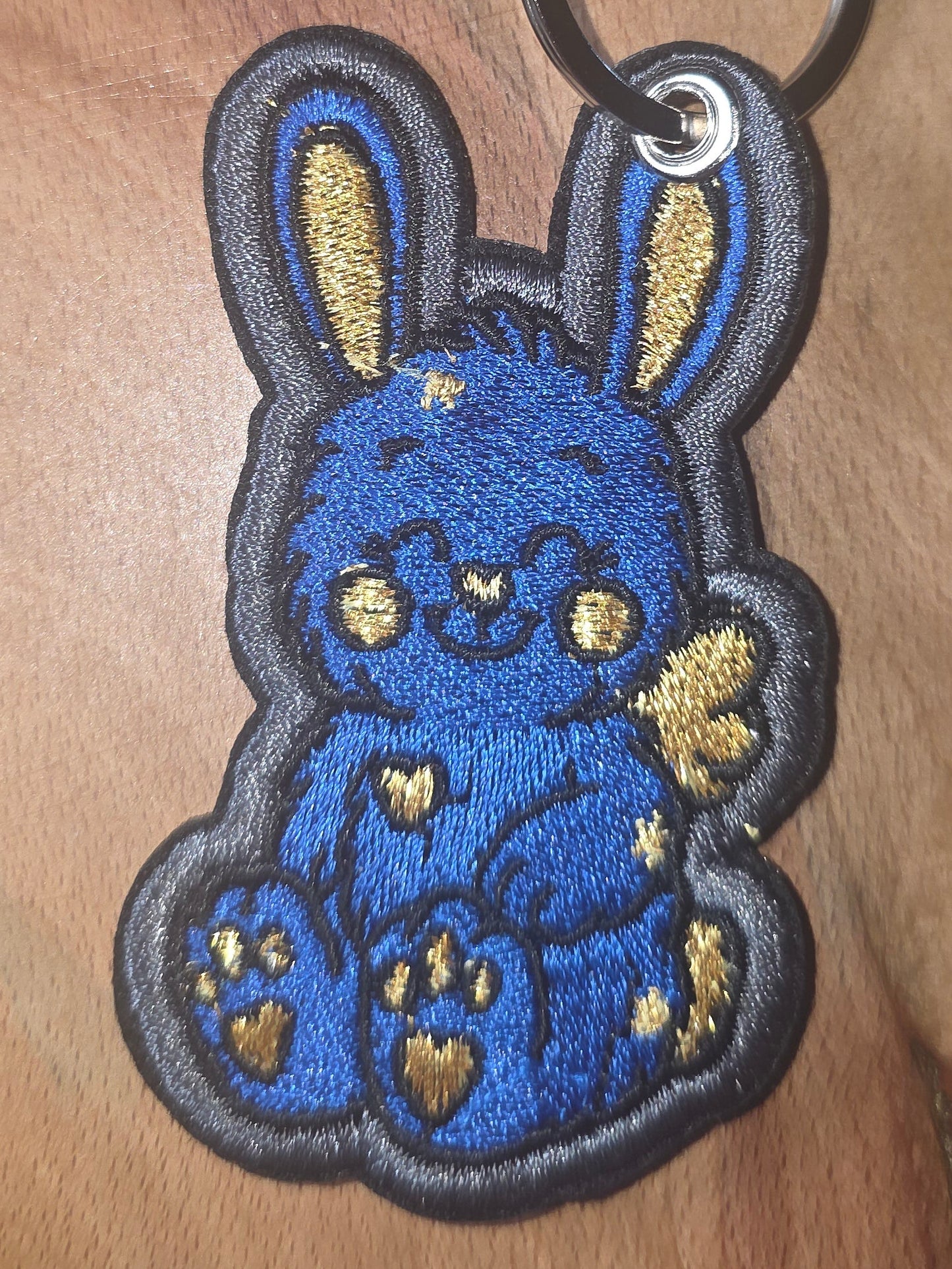 Huglet Embroidered Keyrings - Spoonie Gifts & Invisible Illness Support