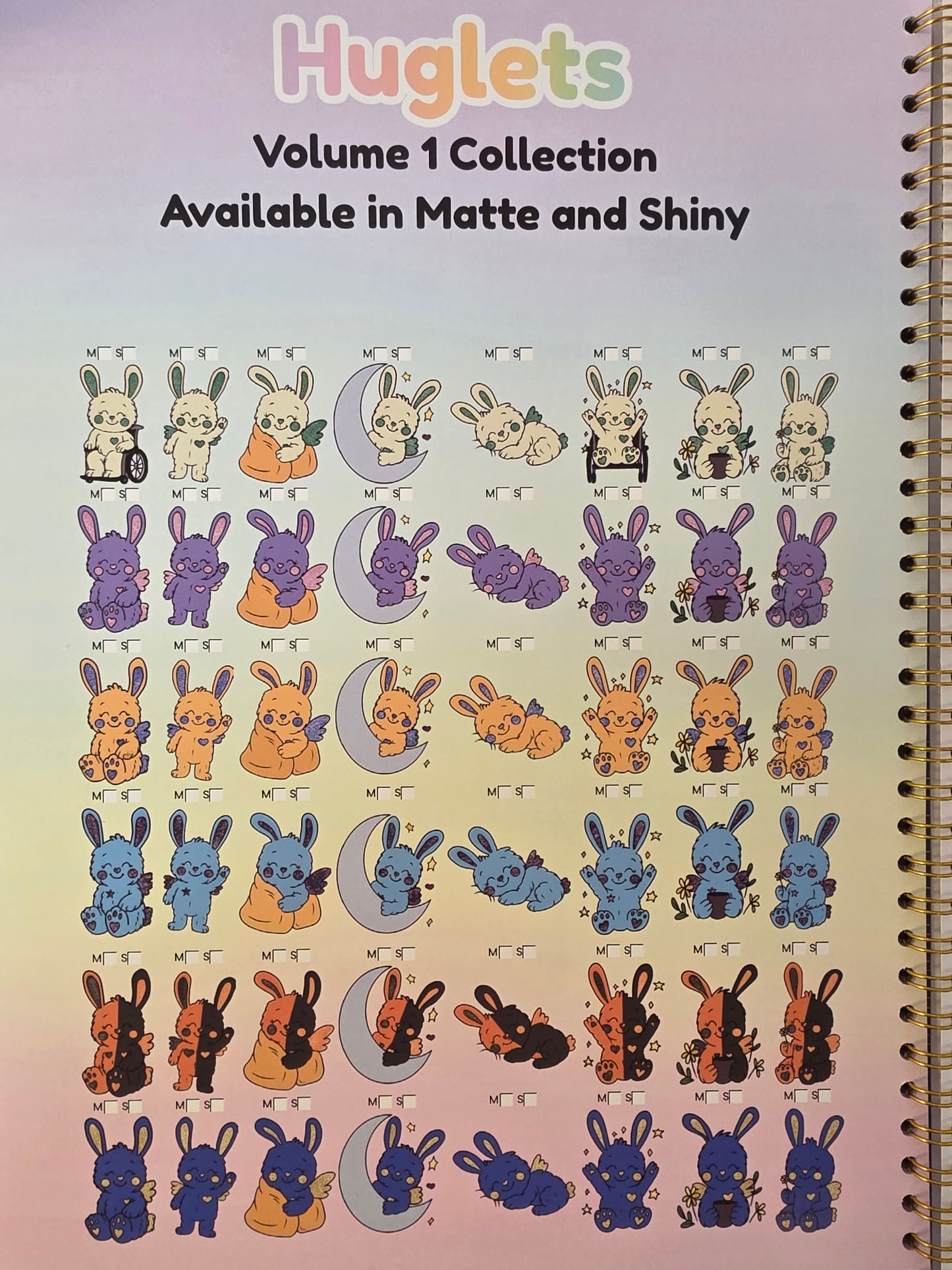 Blind sticker packs