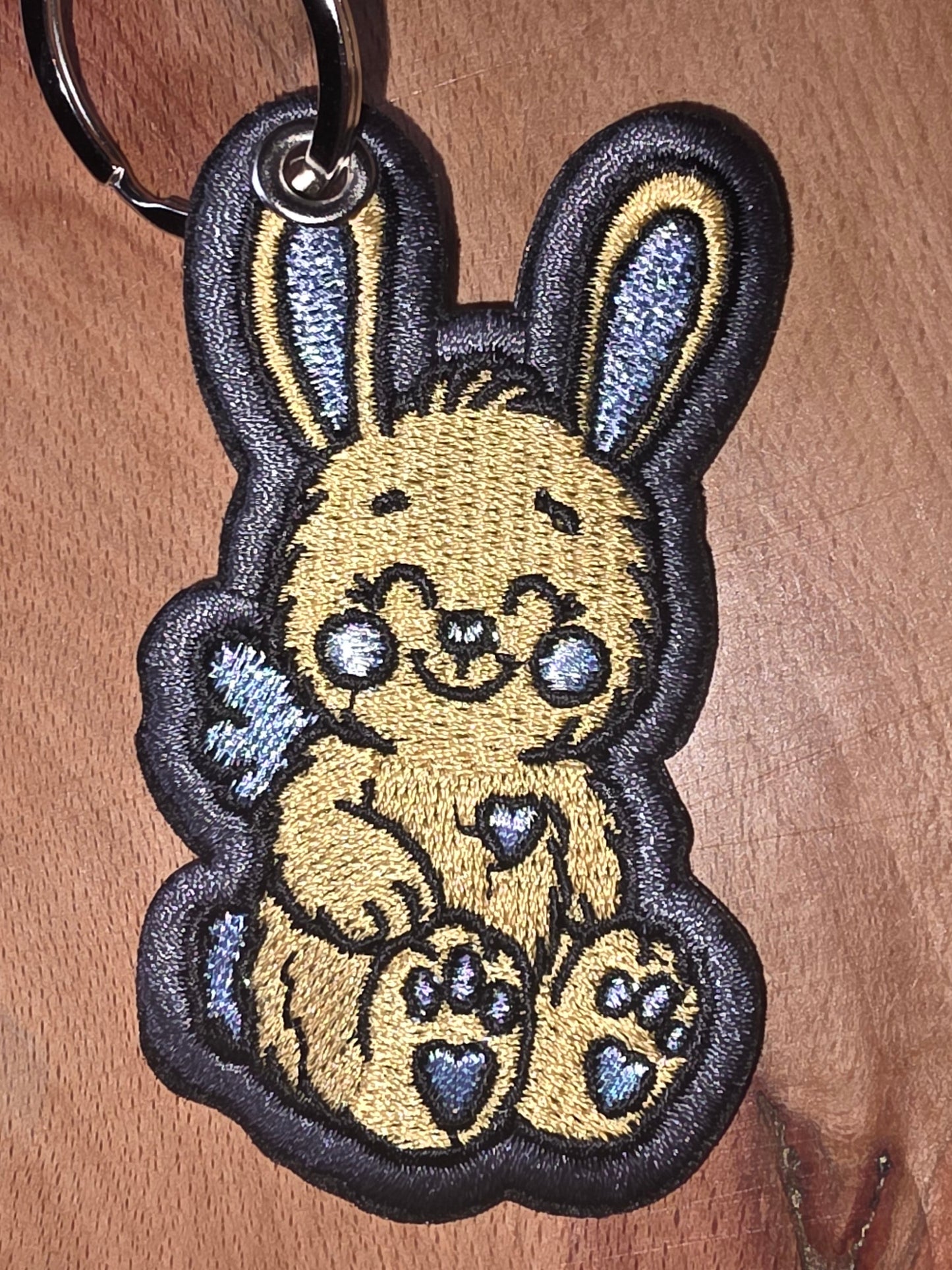 Huglet Embroidered Keyrings - Spoonie Gifts & Invisible Illness Support