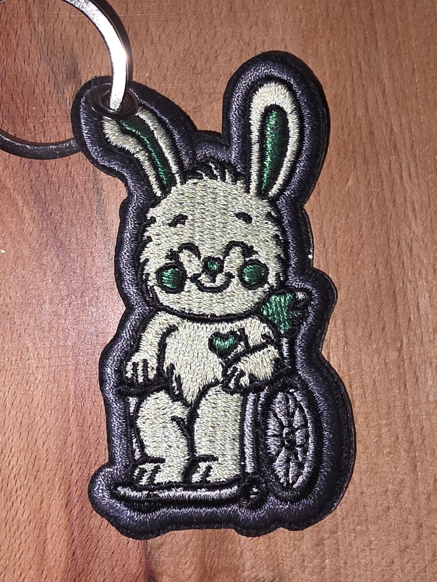 Huglet Embroidered Keyrings - Spoonie Gifts & Invisible Illness Support