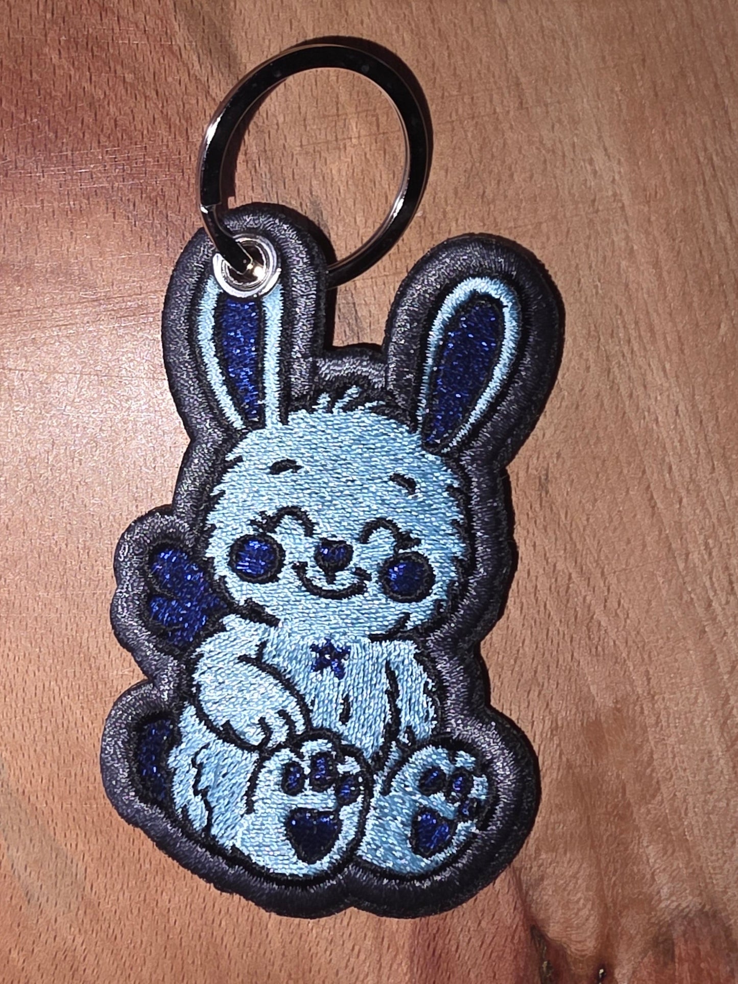 Huglet Embroidered Keyrings - Spoonie Gifts & Invisible Illness Support