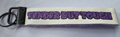 Huglet Affirmation Keyring  Positivity Wristlet