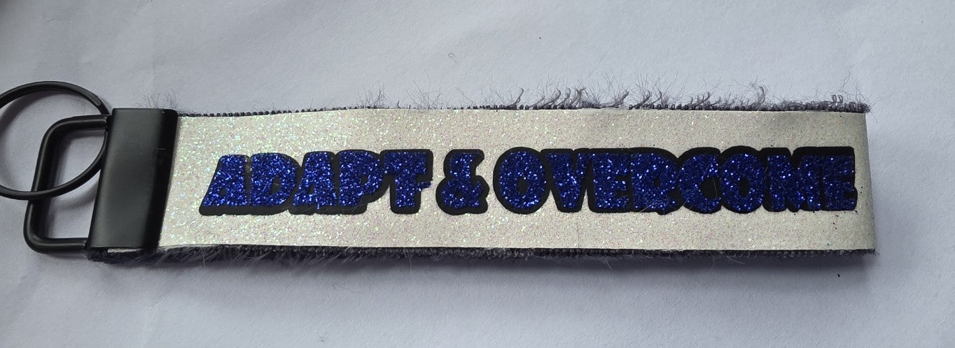 Huglet Affirmation Keyring  Positivity Wristlet