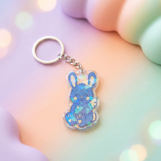 Huglet Acrylic Keyrings - Chronic Illness Awareness Gifts - Huglets