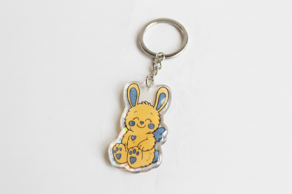 Huglet Acrylic Keyrings - Chronic Illness Awareness Gifts - Huglets