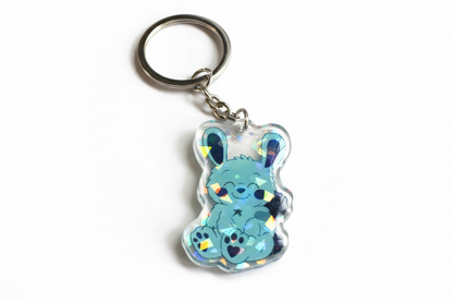 Huglet Acrylic Keyrings - Chronic Illness Awareness Gifts - Huglets
