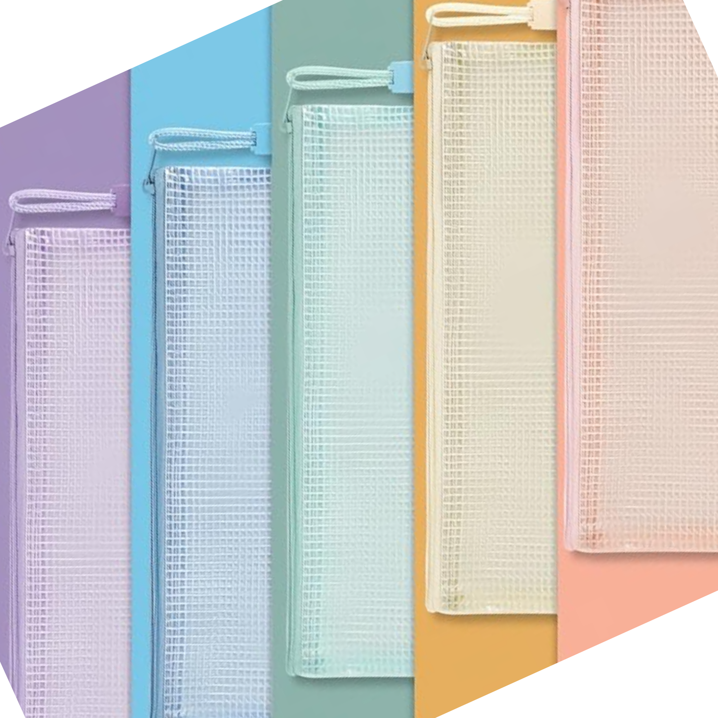 Colouring Book Gift Set with Reusable A5 Pouch & Colouring Pencils
