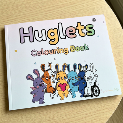 Colouring Book Gift Set with Reusable A5 Pouch & Colouring Pencils