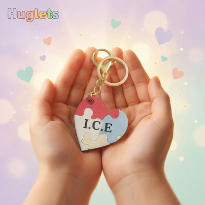 I Need Help NFC Keyring - Huglets